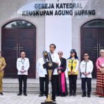 Presiden Jokowi Resmikan Gereja Katedral Kupang