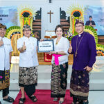 Bupati Giri Prasta Resmikan Gedung Serbaguna Galang Ning Urip Tumbak Bayuh, Serahkan Hibah Rp4,3 Mil...