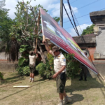 Baliho Hari Raya Galungan dan Kuningan Diturunkan